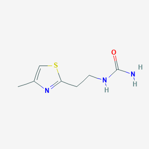 [2-(4-methyl-1,3-thiazol-2-yl)ethyl]urea图片