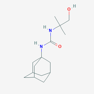 N-1-Adamantyl-N'-(2-hydroxy-1,1-dimethylethyl)urea图片