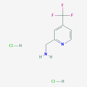 (4-(Trifluoromethyl)pyridin-2-yl)methanamine 2 Hydrochloric Acid SaltͼƬ