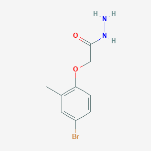 2-(4-Bromo-2-methylphenoxy)acetohydrazide图片