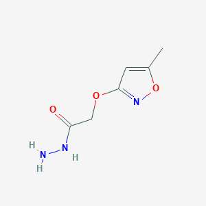 2-[(5-Methylisoxazol-3-yl)oxy]acetohydrazide图片