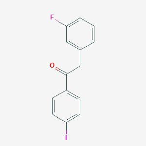 2-(3-fluorophenyl)-4'-iodoacetophenoneͼƬ