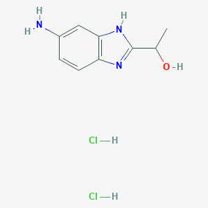 1-(5-amino-1H-benzimidazol-2-yl)ethanol dihydrochlorideͼƬ