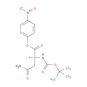 Nα-Boc-L-天冬酰胺-4-硝基苯基酯图片