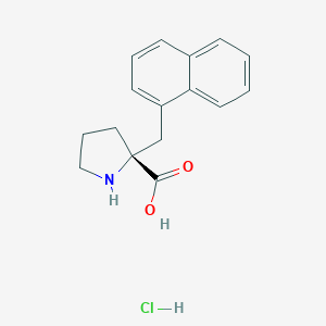 (R)-alpha-(1-naphthalenylmethyl)-proline-HCl图片