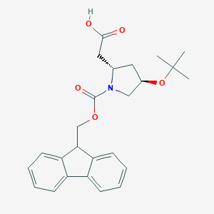 Fmoc-O-t-butyl-L-beta-homohydroxy-prolineͼƬ