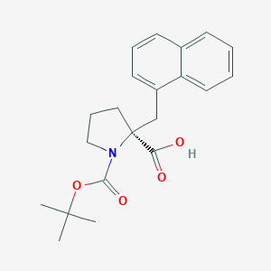Boc-(S)-alpha-(1-naphthalenylmethyl)-prolineͼƬ