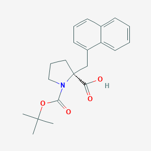 Boc-(S)-alpha-(1-naphthalenylmethyl)-proline图片