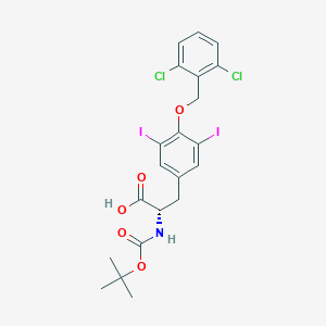 Boc-O-2',6'-dichlorobenzyl-3,5-diiodo-L-tyrosine图片