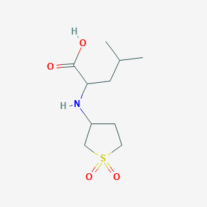 N-(1,1-Dioxidotetrahydro-3-thienyl)leucine图片