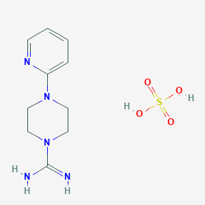 4-Pyridin-2-ylpiperazine-1-carboximidamide sulfate图片