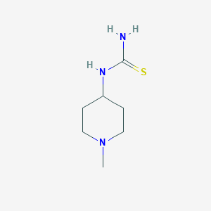 (1-Methylpiperidin-4-yl)thiourea图片