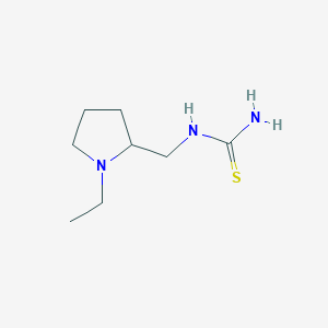[(1-ethylpyrrolidin-2-yl)methyl]thiourea图片