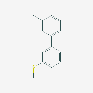 3-(3-Methylphenyl)phenyl methyl sulfide图片