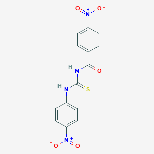 N-(4-Nitrobenzoyl)-N'-(4-nitrophenyl)thiourea图片