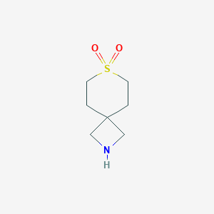 7-Thia-2-aza-spiro[3,5]nonane 7,7-dioxide图片