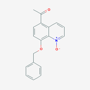 5-Acetyl-8-(phenylmethoxy)-2-quinoline N-Oxide图片