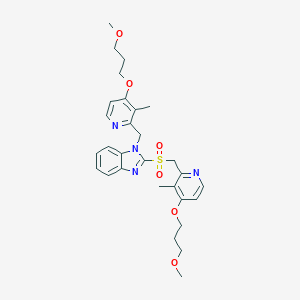 N-[[4-(3-Methoxypropoxy)-3-methyl-2-pyridinyl]methyl] Rabeprazole Sulfone图片
