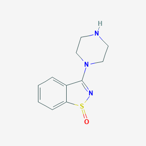 3-(1-Piperazinyl)-1,2-benzisothiazole 1-Oxide图片