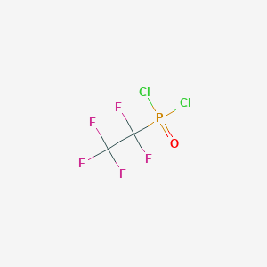 Pentafluoroethylphosphonic acid dichloride图片