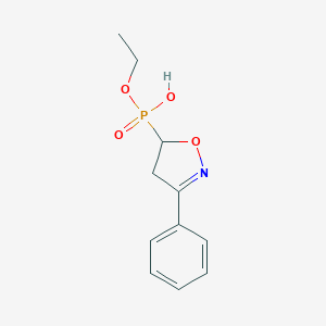 Phosphonic acid,(4,5-dihydro-3-phenyl-5-isoxazolyl)-,monoethyl esterͼƬ