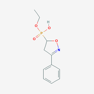 Phosphonic acid,(4,5-dihydro-3-phenyl-5-isoxazolyl)-,monoethyl ester图片