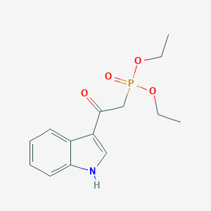 Diethyl [2-(indol-3-yl)-2-oxoethyl]phosphonateͼƬ