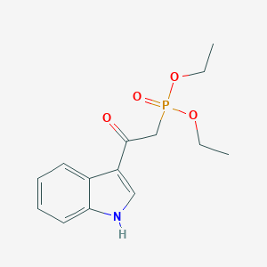 Diethyl [2-(indol-3-yl)-2-oxoethyl]phosphonate图片