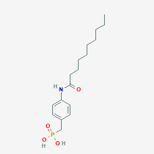 [4-(Decanoylamino)benzyl]phosphonic acid(GWJ-23图片