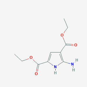 2-氨基-3,5-吡咯二甲酸二乙酯图片