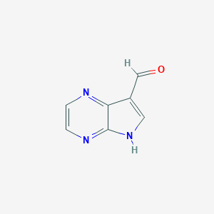 5H-pyrrolo[2,3-b]pyrazine-7-carbaldehyde图片