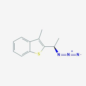 2-[(1R)-1-azidoethyl]-3-methyl-1-benzothiophene图片