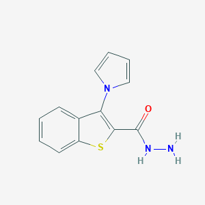 3-(1H-Pyrrol-1-yl)-1-benzothiophene-2-carbohydrazide图片