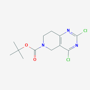 tert-butyl2,4-dichloro-5H,6H,7H,8H-pyrido[4,3-d]pyrimidine-6-carboxylateͼƬ