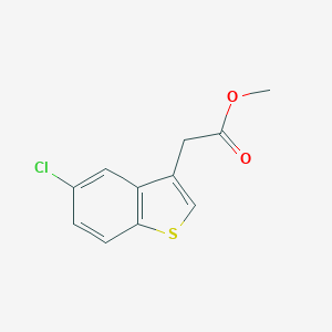 Methyl 2-(5-Chlorobenzothiophene-3-yl)acetate图片