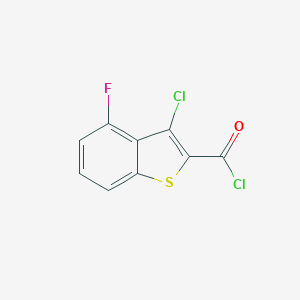 3-Chloro-4-fluoro-1-benzothiophene-2-carbonyl Chloride图片