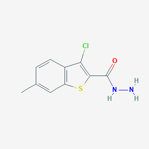3-Chloro-6-methyl-1-benzothiophene-2-carbohydrazide图片