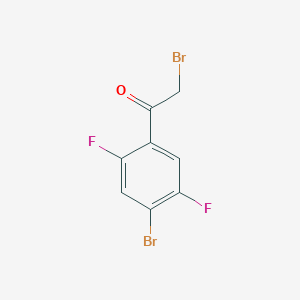 4'-Bromo-2',5'-difluorophenacyl bromide图片