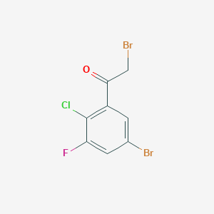 5'-Bromo-2'-chloro-3'-fluorophenacyl bromide图片
