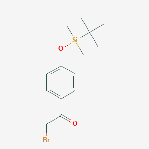 4-[[(tert-Butyl)dimethylsilyl]oxy]phenacyl Bromide图片