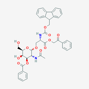 3-O-Benzoyl-N-acetyl-α-D-galactosaminyl-1-O-N-(Fmoc)serine Phenacylester图片