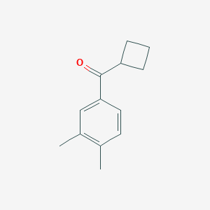cyclobutyl 3,4-dimethylphenyl ketone图片