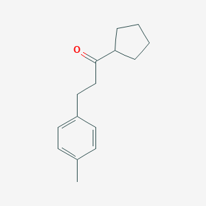 Cyclopentyl 2-(4-methylphenyl)ethyl ketone图片