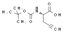 Boc-L-炔丙基甘氨酸图片