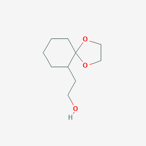 2-{1,4-dioxaspiro[4,5]decan-6-yl}ethan-1-ol图片