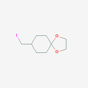 8-(Iodomethyl)-1,4-dioxaspiro[4,5]decane图片