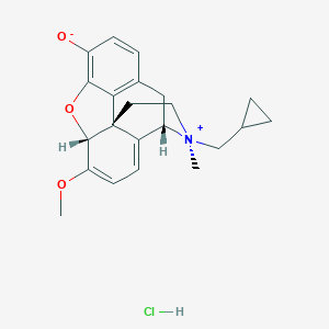 17-(Cyclopropylmethyl)-6,7,8,14-tetradehydro-4,5-epoxy-3-hydroxy-6-methoxy-17-methylmorphinanium ChlorideͼƬ