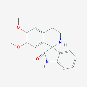 6',7'-Dimethoxy-3',4'-dihydro-2'H-spiro[indole-3,1'-isoquinolin]-2(1H)-one图片