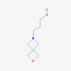 3-(2-oxa-6-azaspiro[3,3]heptan-6-yl)propan-1-ol图片