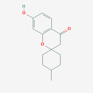 7-hydroxy-4'-methylspiro[chromene-2,1'-cyclohexan]-4(3H)-one图片